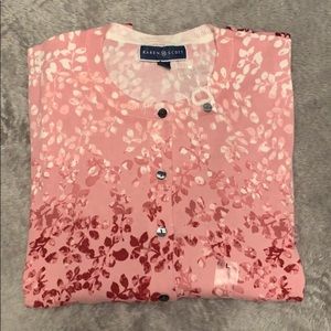 Karen Scott Pink Cardigan